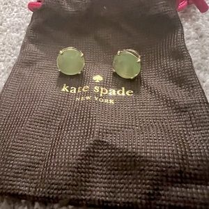 Kate Spade Green Stud Earrings